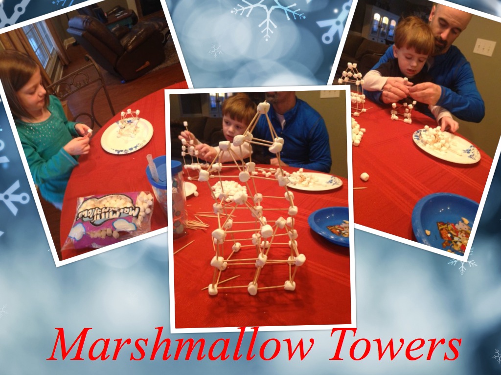 marshmallow towers