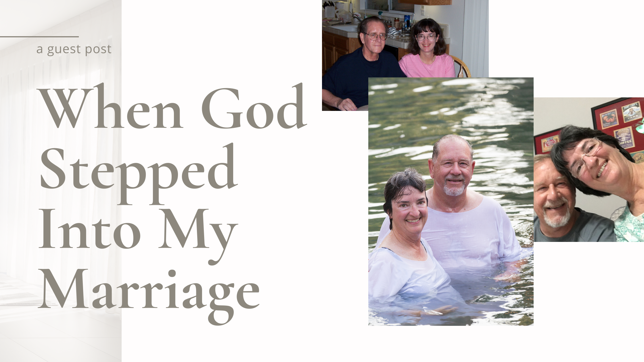 When God Stepped Into My Marriage