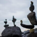 closeup photography of stacked stones